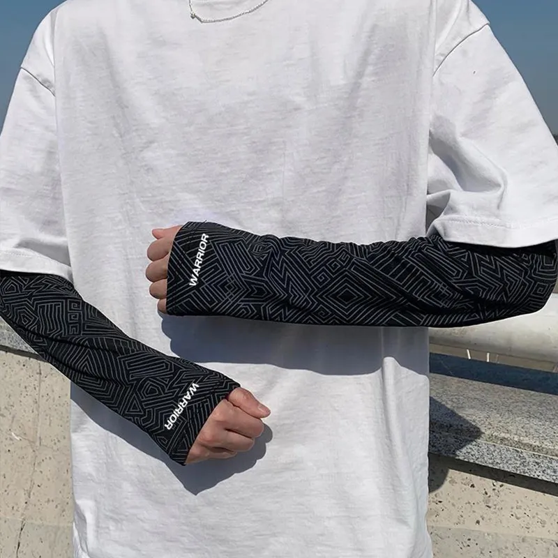 Warrior Ice Silk Sun Protection Sleeves Unisex-5