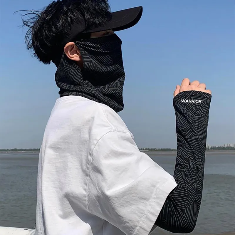 Warrior Ice Silk Sun Protection Sleeves Unisex-7