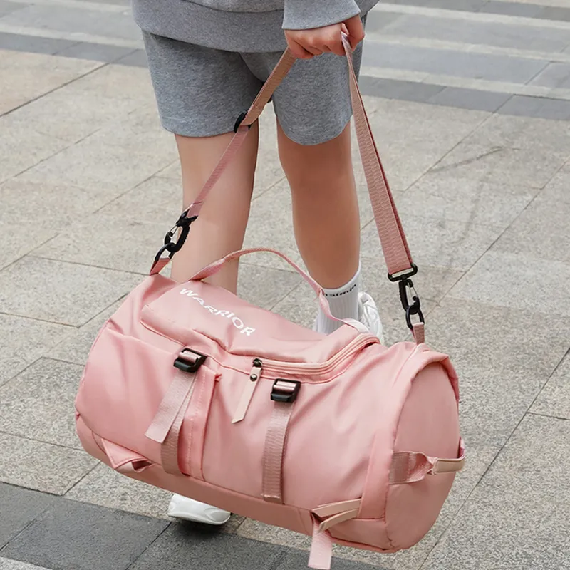 Warrior Nylon Travel Bag Unisex-4