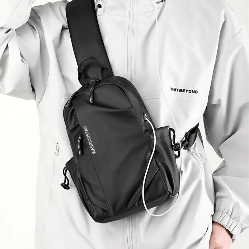 Warrior Membrana Dermalis Sling Bag Regular Men's Black-3