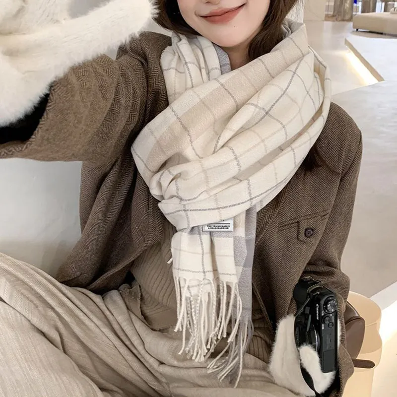 WARRIOR Knit Scarves Unisex-3