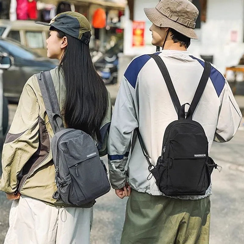 Warrior Nylon Backpack Unisex Green/Black-6