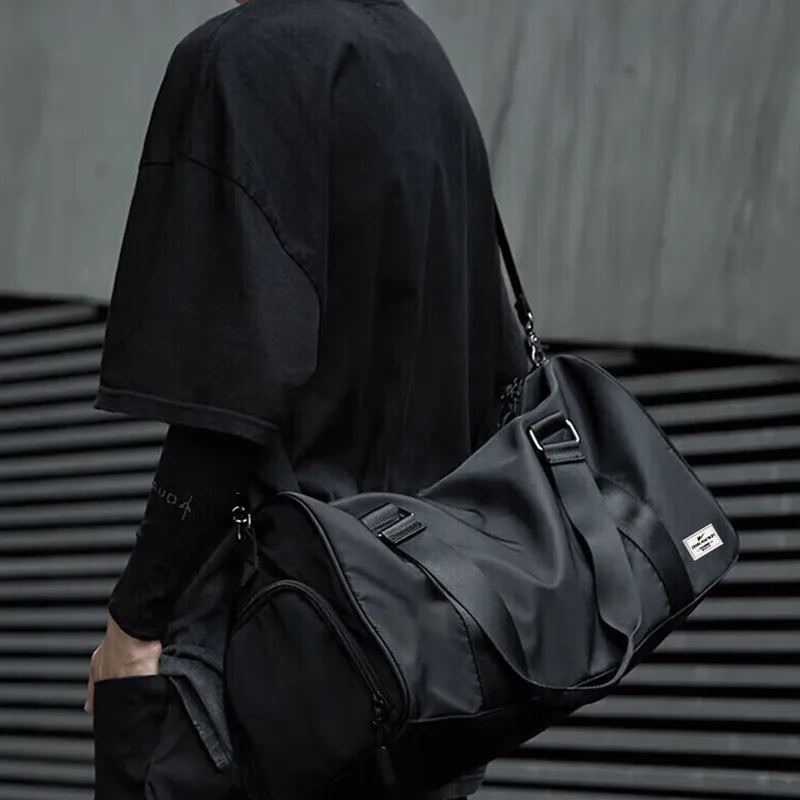 Warrior Oxford Travel Bag Unisex Black-2