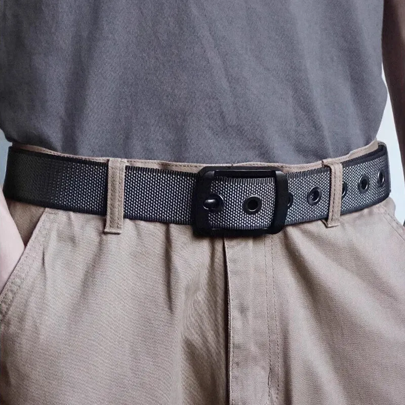 Warrior Alloy Buckle+Webbing Belt Men's 3.8cm-4