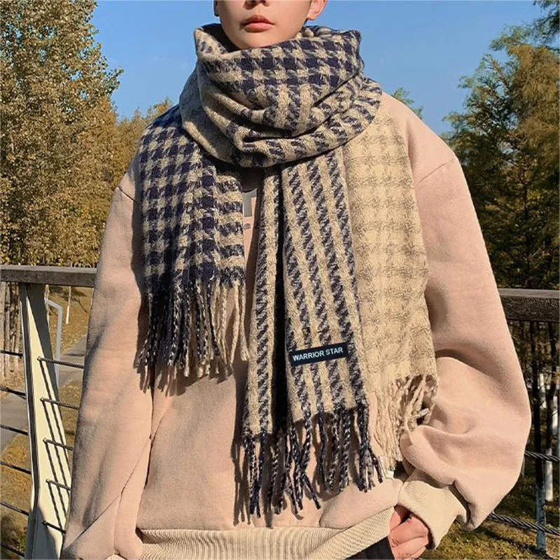WARRIOR Knit Scarves Unisex-4