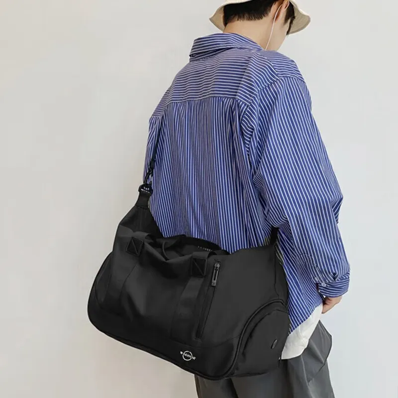 Warrior Oxford Travel Bag Regular Unisex Black/White-5