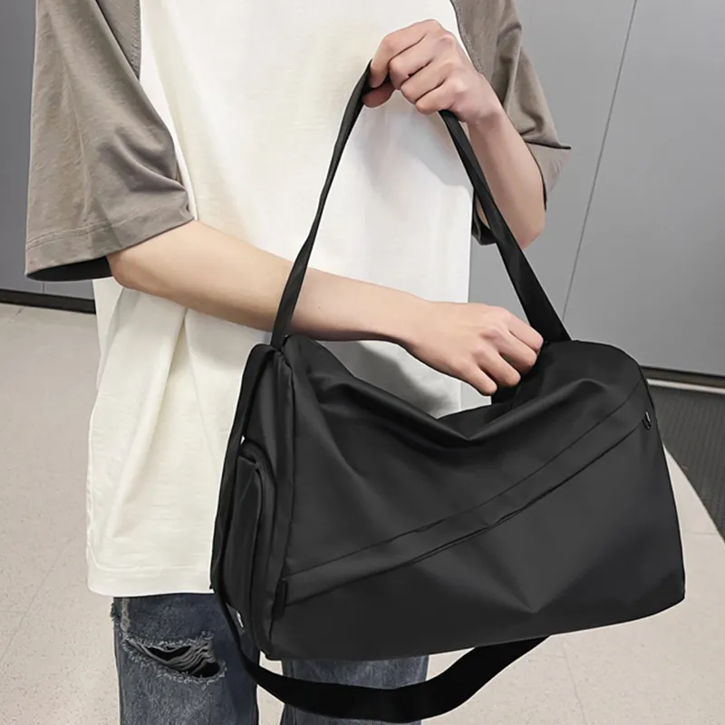 Warrior Oxford Gym Bag Unisex Black-3