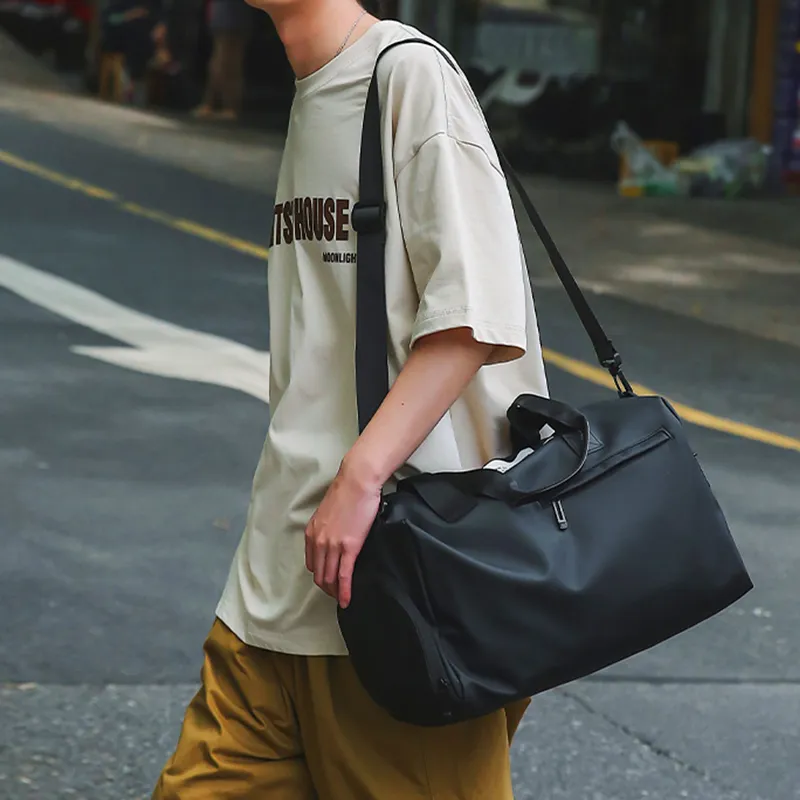 Warrior Oxford Gym Bag Large Size Unisex Black-2