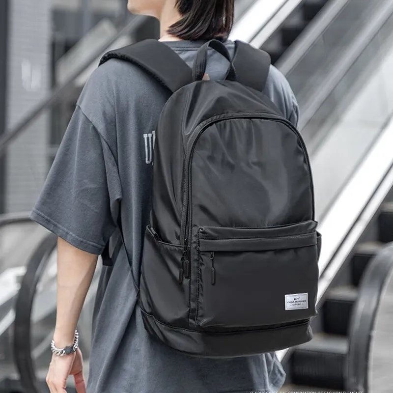 Warrior Fabric Backpack Regular Men's Black-3