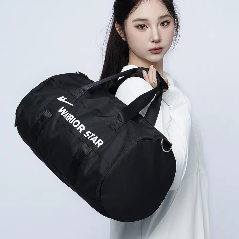 Warrior Oxford Gym Bag Unisex Black-1