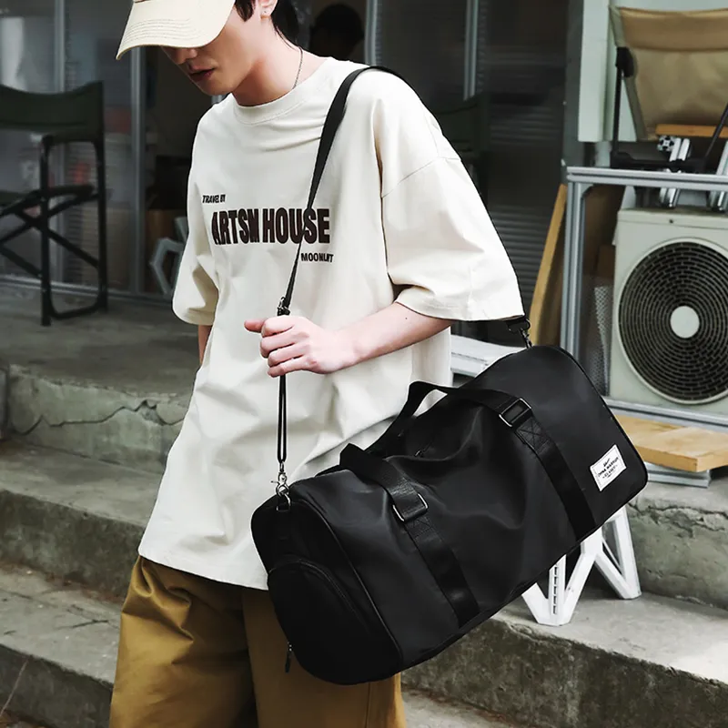 Warrior Oxford Travel Bag Unisex Black-2