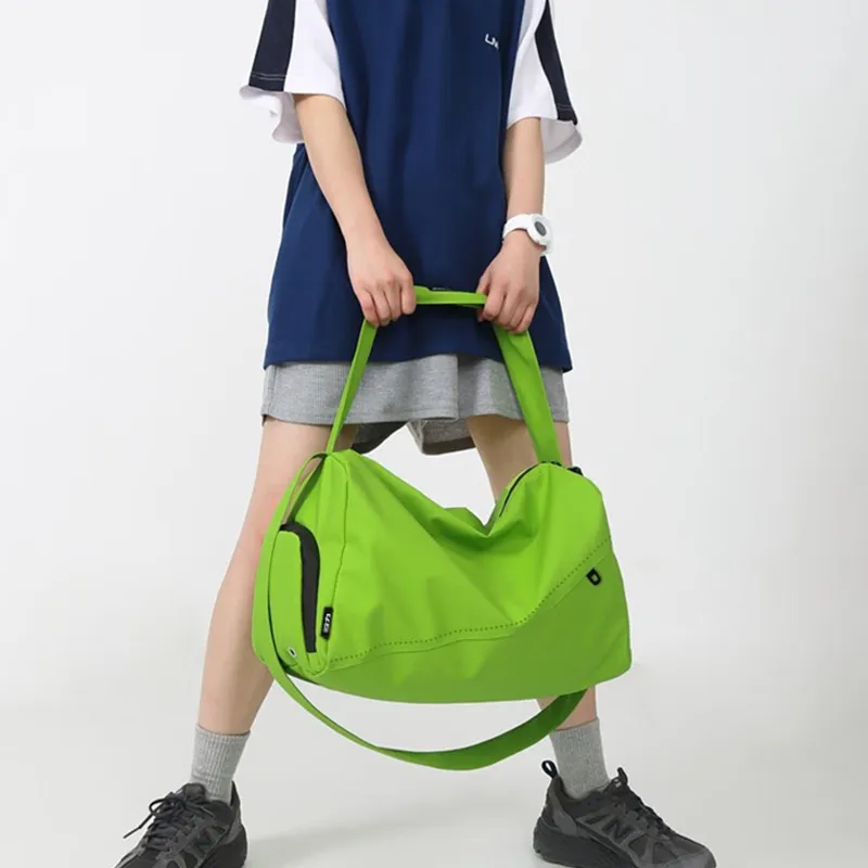 Warrior Oxford Shoulder Bag Gym Bag Unisex Green/Black-4