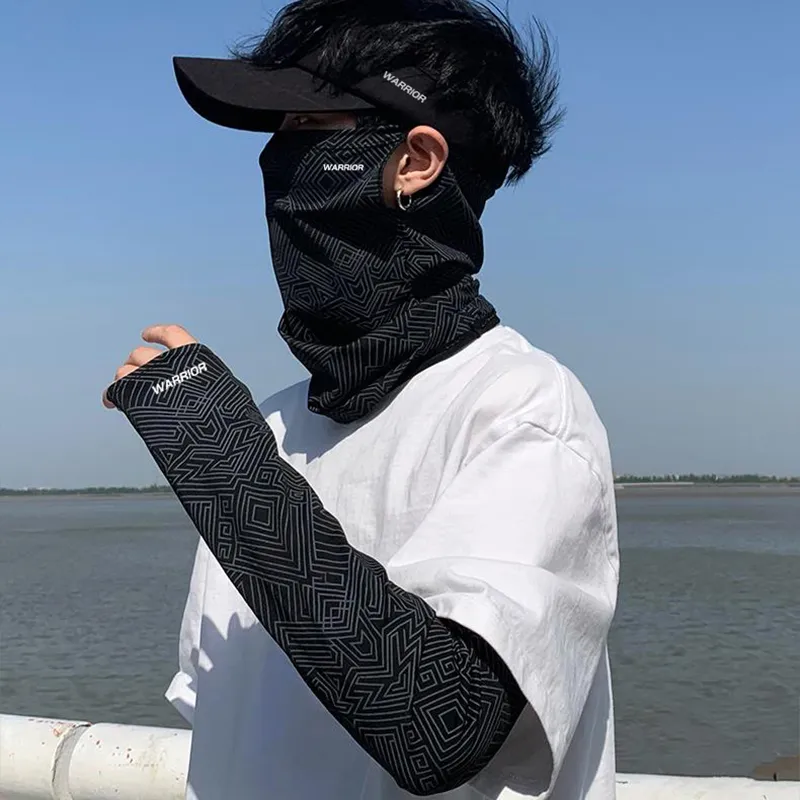 Warrior Ice Silk Sun Protection Sleeves Unisex-2