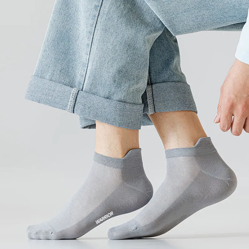 Warrior No Show Socks Unisex Combo Set-4