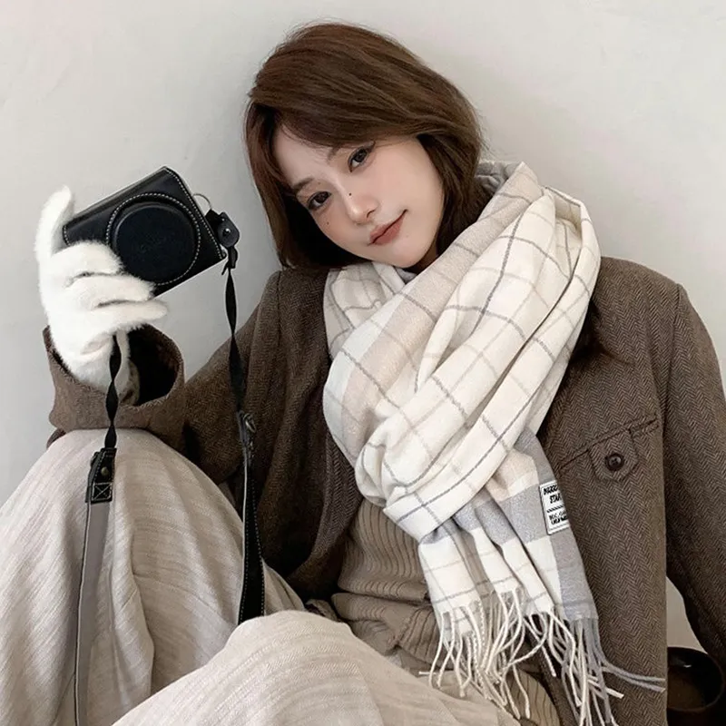 WARRIOR Knit Scarves Unisex-4