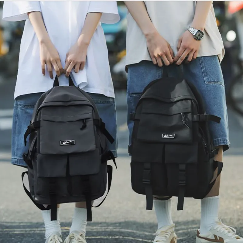 Warrior Nylon Backpack Regular Gray/Black-3