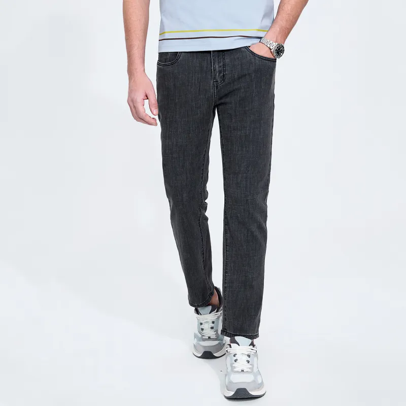 Dance With Wolves Jeans Men's Medium Gray-4