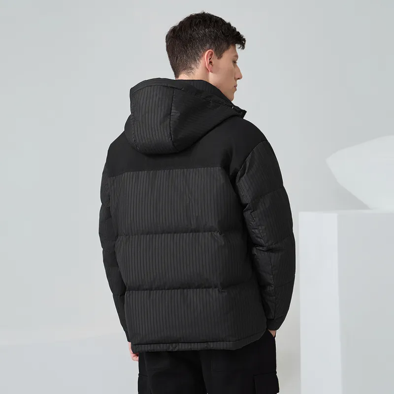 Dance With Wolves Down Jacket Men's Black-5