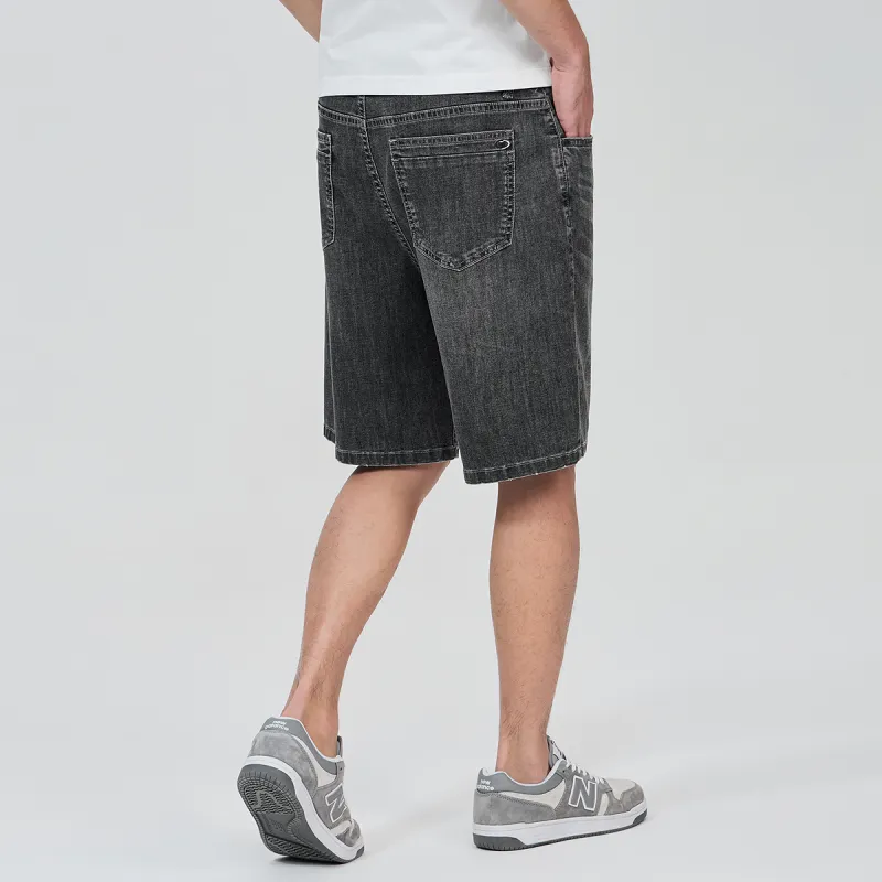 Dance With Wolves Denim Shorts Men's-5