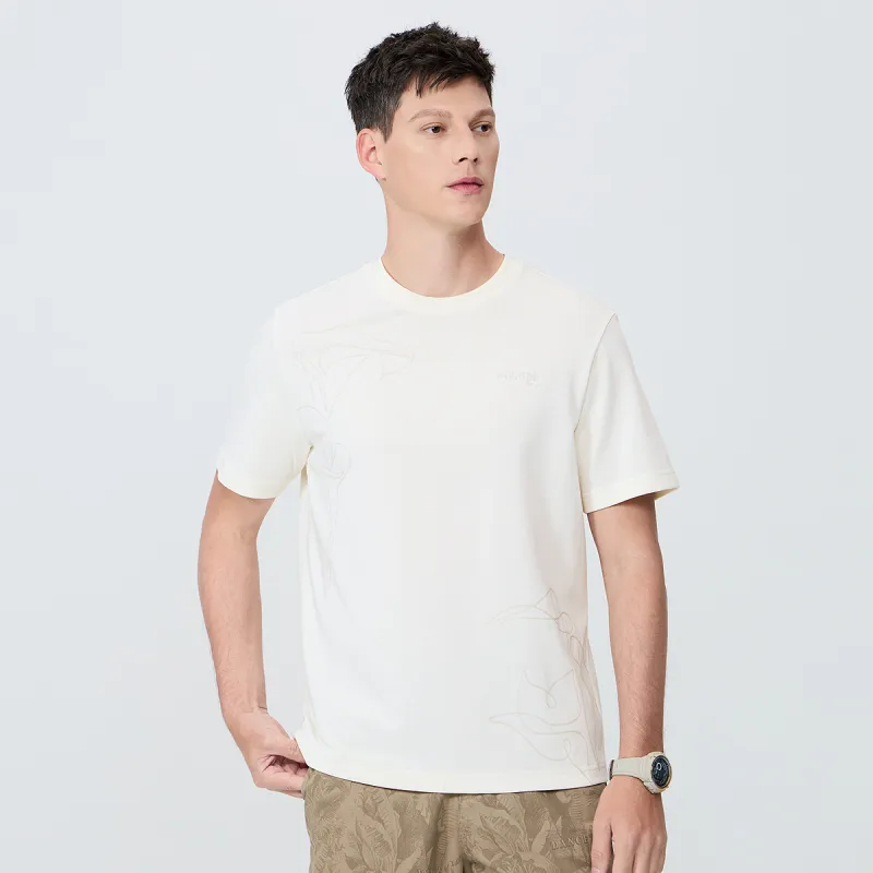 Dance With Wolves T Shirt Men's Ecru-3