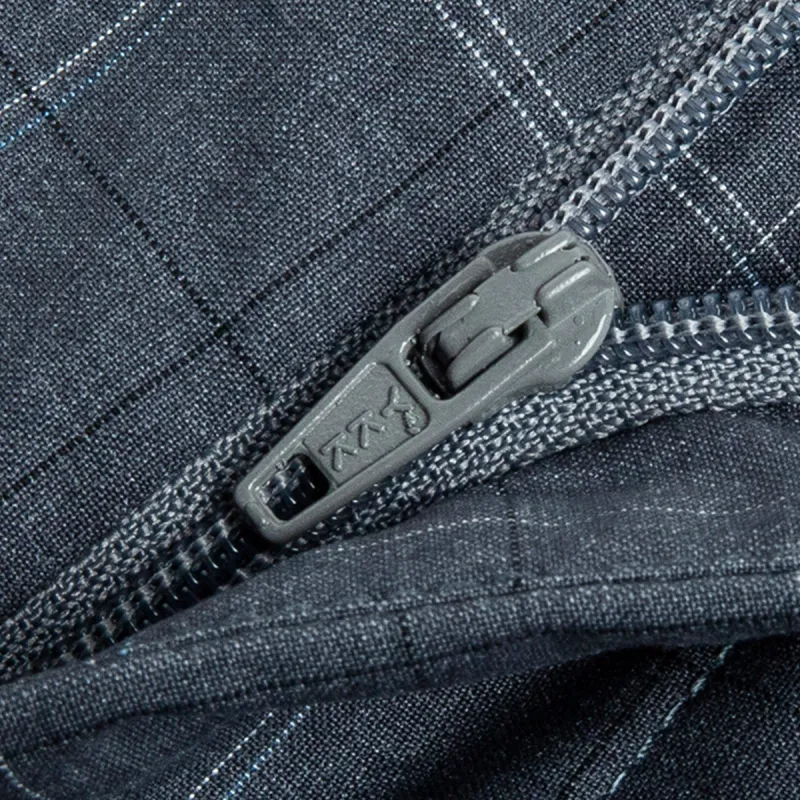 Dance With Wolves Suit Trouser Men's Gray Blue-3