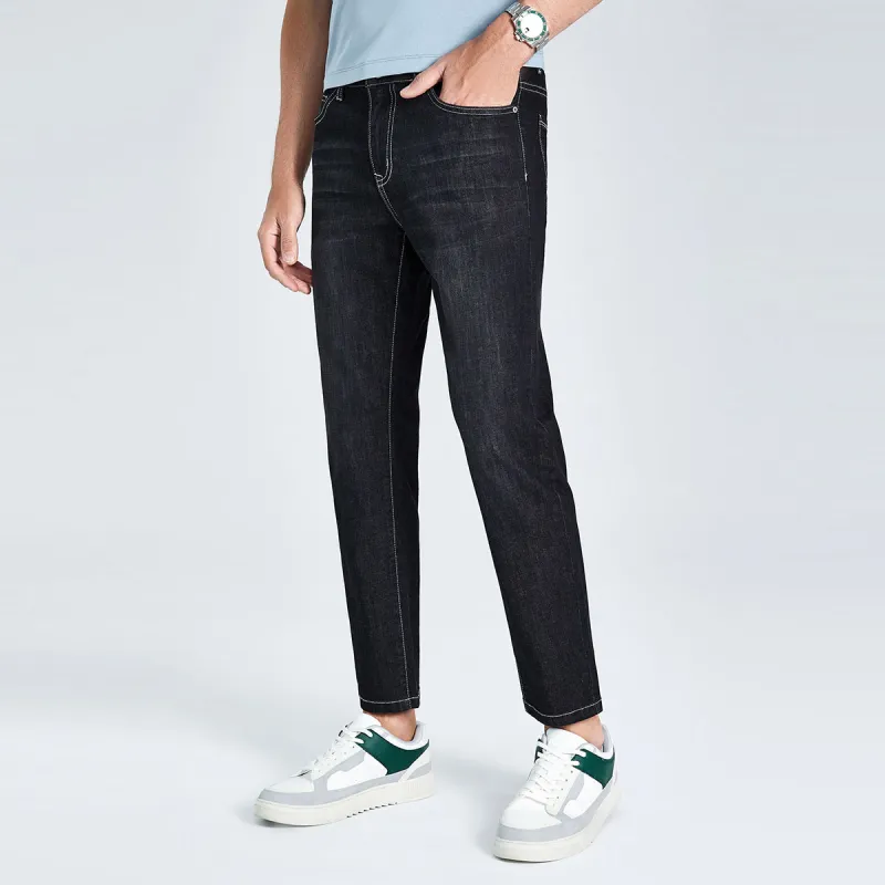 Dance With Wolves Casual Pants Men's Black Gray-2