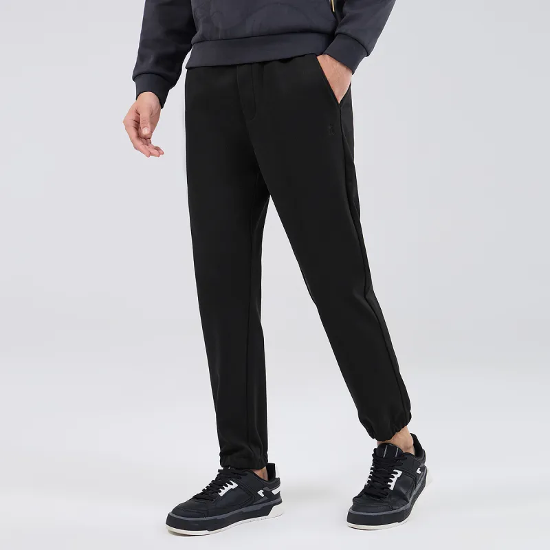 Dance With Wolves Casual Pants Men's Black-2