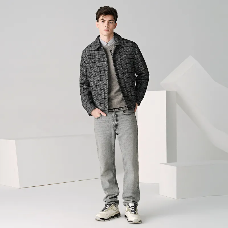 Dance With Wolves Jackets Coats Men's Dark Gray-3
