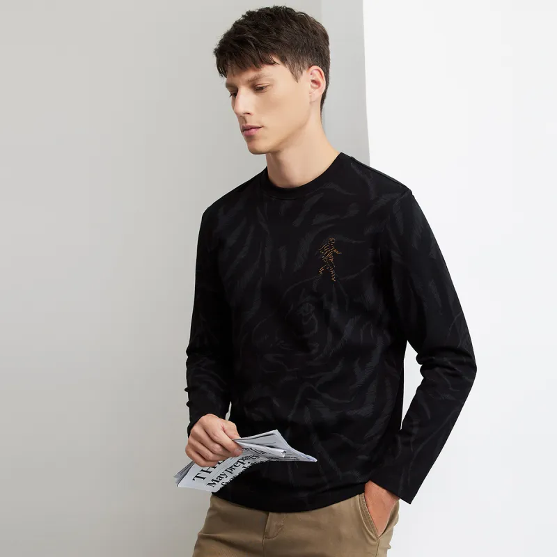 Dance With Wolves T Shirt Men's Black-4