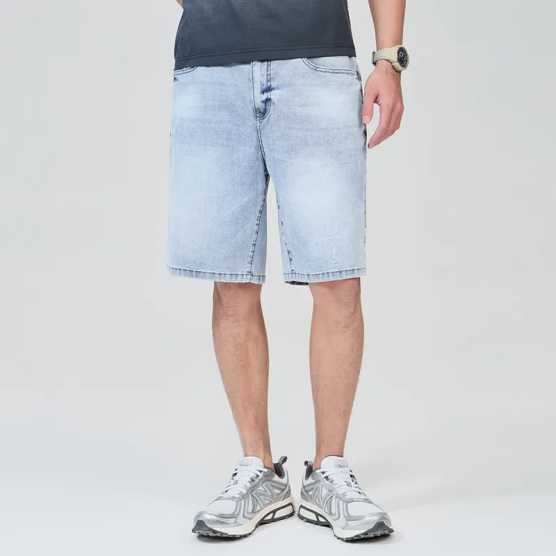 Dance With Wolves Denim Shorts Men's-8
