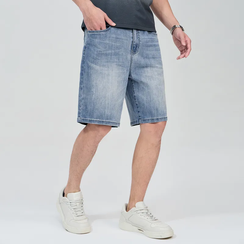 Dance With Wolves Denim Shorts Men's-11