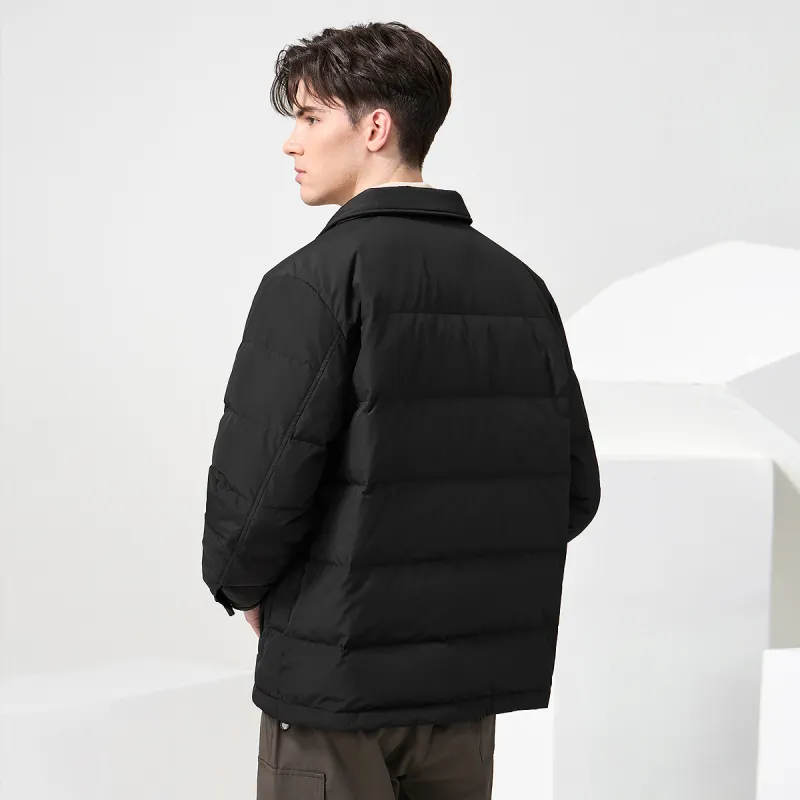 Dance With Wolves Down Jacket Men's Black-6