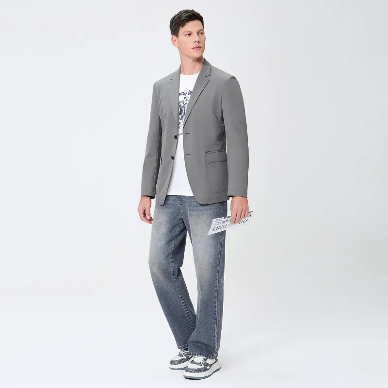 Dance With Wolves Sun Protection Clothing Men's Medium Gray-5