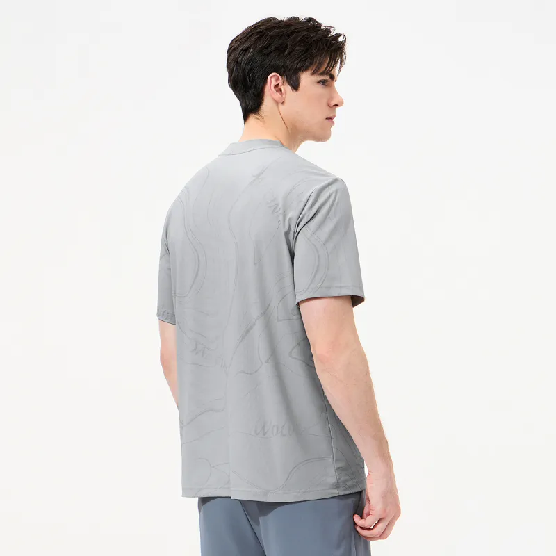 Dance With Wolves T Shirt Men's Silver White-4