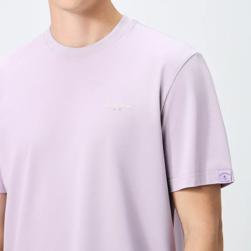 Dance With Wolves T Shirt Men's Light Purple-5