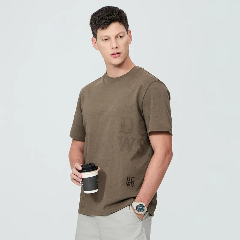 Dance With Wolves T Shirt Men's Brown-2