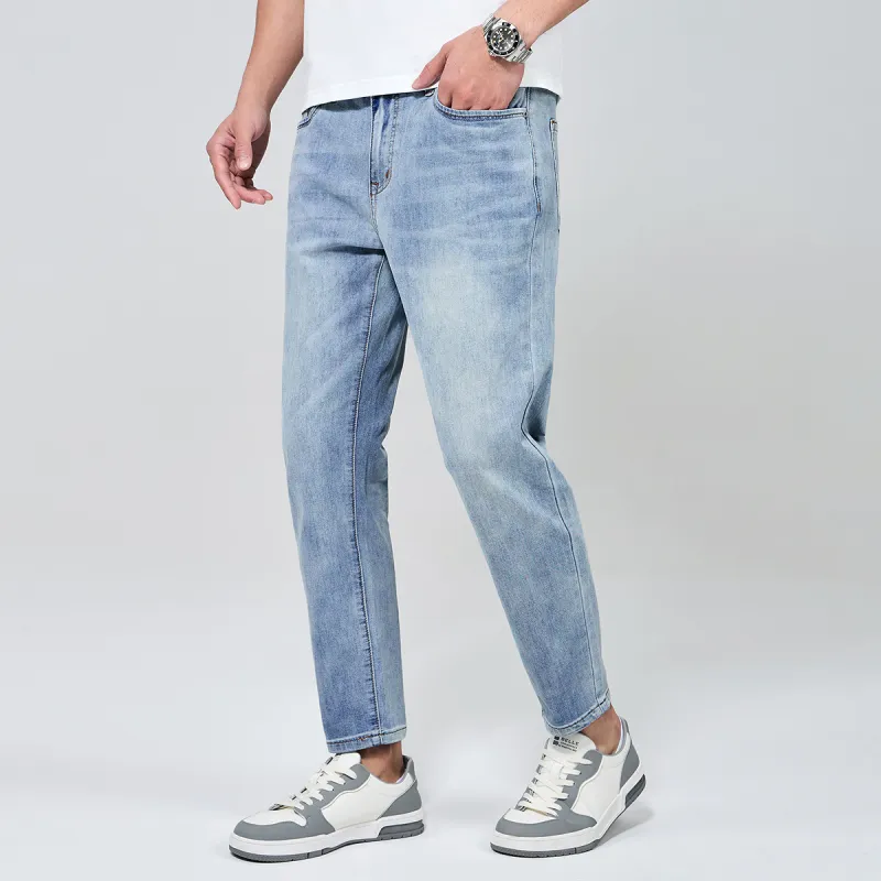 Dance With Wolves Jeans Men's Light Blue-3
