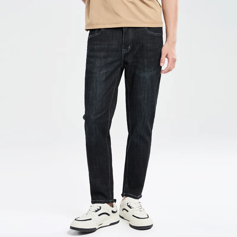 Dance With Wolves Jeans Men's Black Gray-5