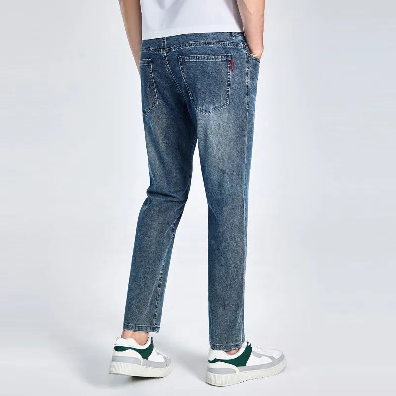 Dance with wolves Jeans Men Gray Blue 103-5
