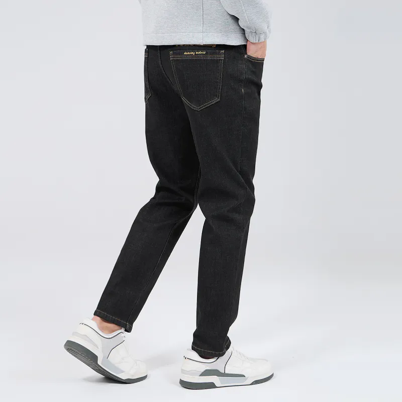 Dance With Wolves Jeans Men's Black-4