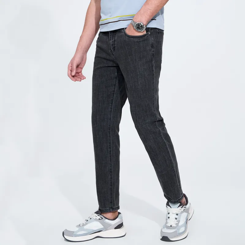 Dance With Wolves Jeans Men's Medium Gray-3