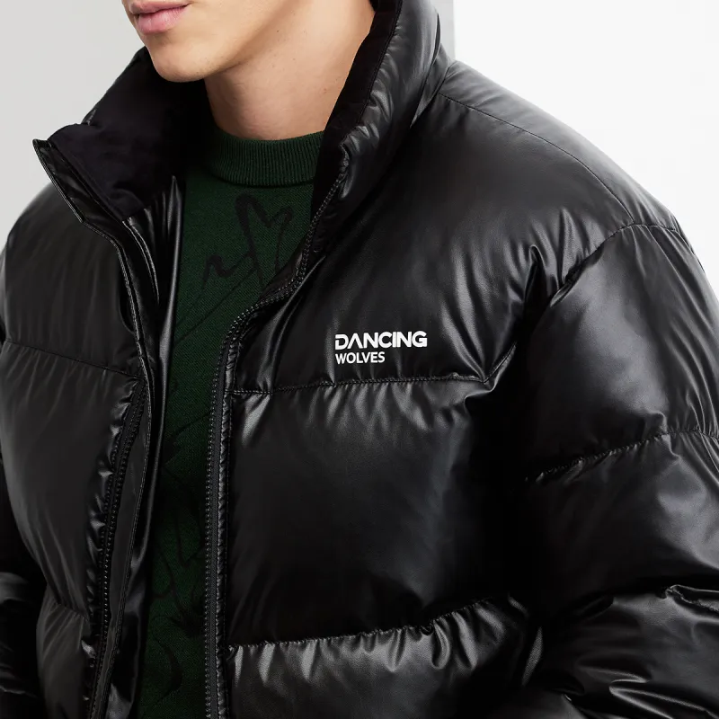 Dance With Wolves Down Jacket Men's Black-7