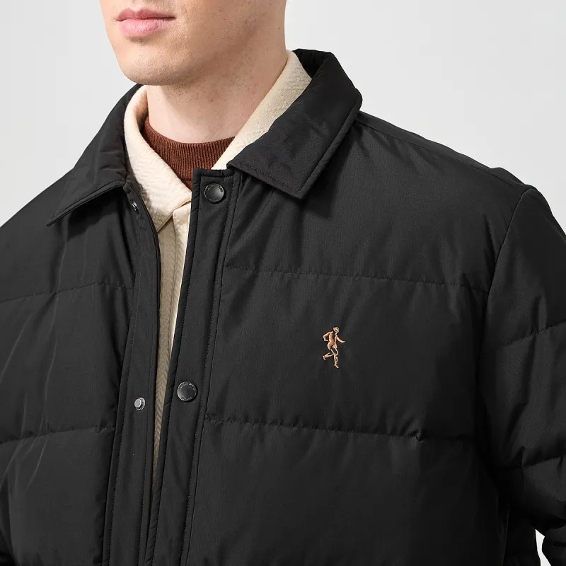 Dance With Wolves Down Jacket Men's Black-7