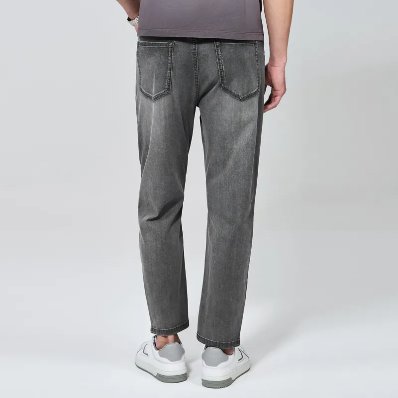 Dance With Wolves Jeans Men's Medium Gray-4