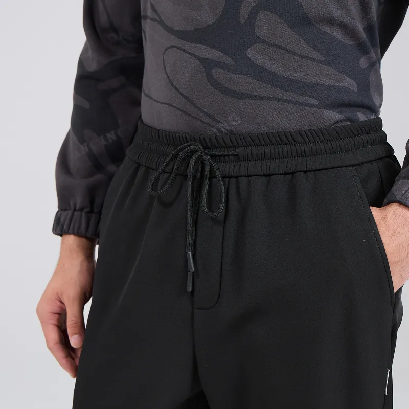 Dance With Wolves Casual Pants Men's Black-6