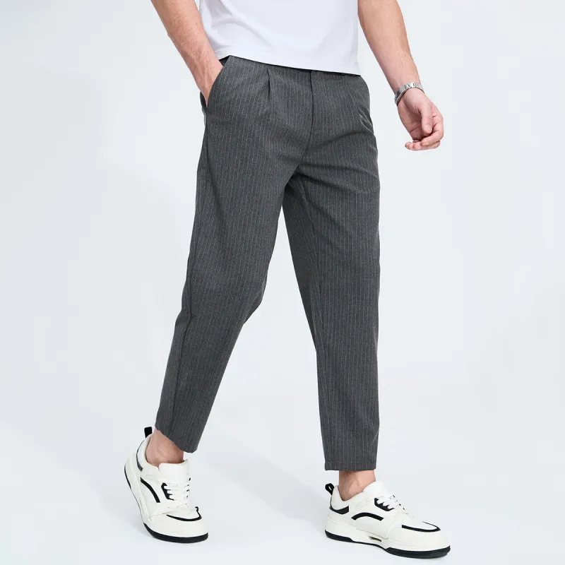 Dance With Wolves Casual Pants Men's Medium Gray-4