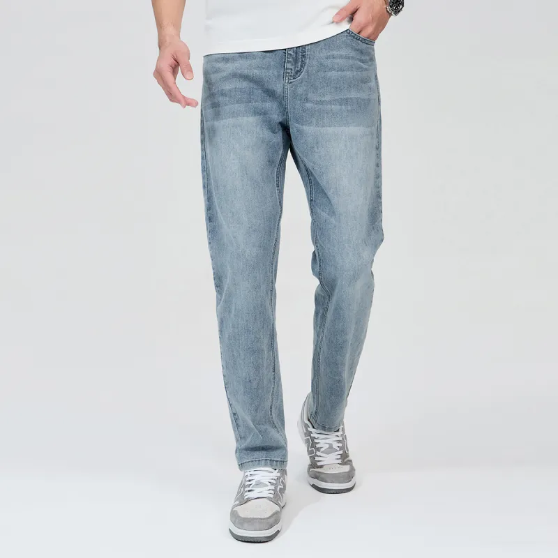 Dance With Wolves Jeans Men's Vintage Blue-2