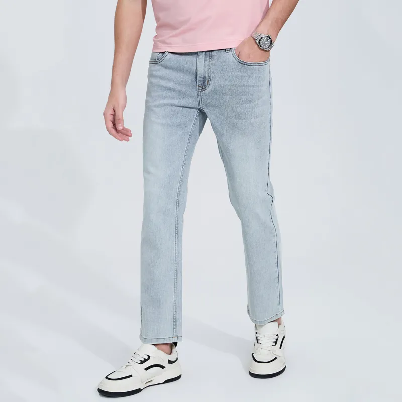 Dance With Wolves Jeans Men's Light Blue-3