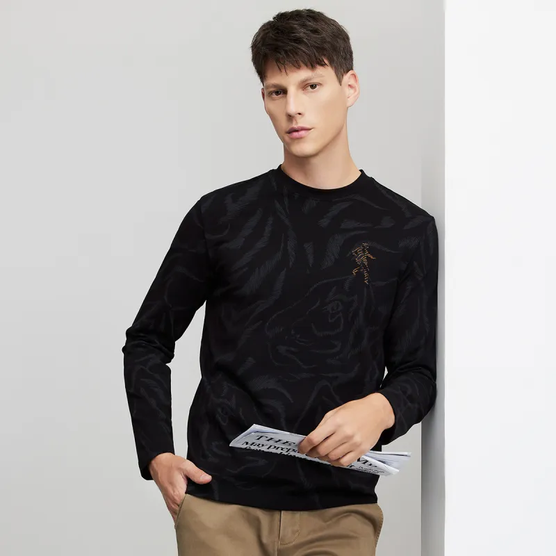 Dance With Wolves T Shirt Men's Black-3