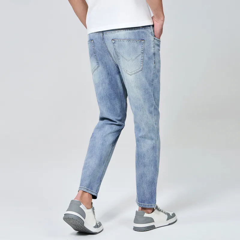 Dance With Wolves Jeans Men's Light Blue-2